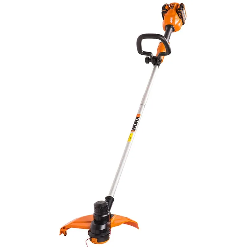 Триммер WORX WG183E 40V аккумуляторный, с 2хАКБ на 2 А*ч и ЗУ